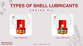 List Product Shell Lubricant  Yen Hung Distributor In VietNam [upl. by Bevus]