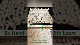 Chunky Blanket Loom Addiction [upl. by Namsu]