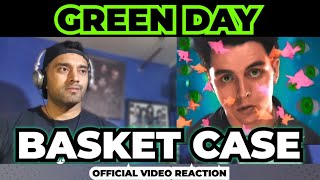 Green Day  Basket Case Official Music Video  First Time Reaction [upl. by Alwin]