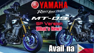 Mabibili mo na 2024 Yamaha MT 09 SP  Full Specs Review New Features Alamin mo at Price [upl. by Obla]