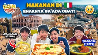 TERHARU EXPLORE ITALIA COLOSSEUM MIE CARBONARA TERENAK GELATO NO1  WORLD TRIP 69 [upl. by Filberte]