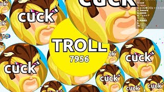 INSANE SOLO AGARIO REVENGE FUNNY POPSPLIT TROLL  Agario Solo Gameplay [upl. by O'Shee]