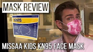 Smells Like Strawberries MISSAA Kids KN95 Face Mask Review [upl. by Ijat]