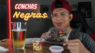 ASMR COMIENDO CEVICHE DE CONCHAS NEGRAS [upl. by Howlend]