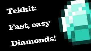 Tekkit Tutorial  Best Diamond Finder  Divining Rod [upl. by Veradis596]