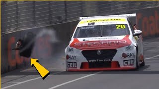 Reuben Goodalls NASTY Crash Ends Super2 Qualifying at Adelaide 500 🚗💥 [upl. by Eelirem367]