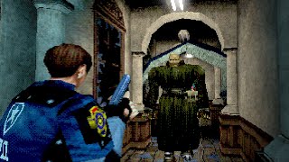 RESIDENT EVIL 2 REMAKE  PS1 GRAPHICS [upl. by Iorio308]