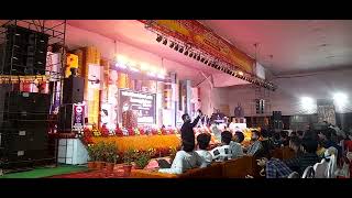 Aligarh exhibition 2024 krashananjali stage performance [upl. by Ydnac34]