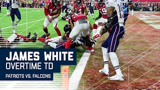 James White GameWinning OT Touchdown  Patriots vs Falcons  Super Bowl LI Highlights [upl. by Novert]