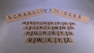 3D Printed Scrabble Set [upl. by Ahsii]