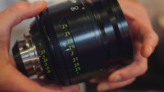 Cinescope and TLS cine rehoused Leica R primes at BSC Expo [upl. by Sikras]