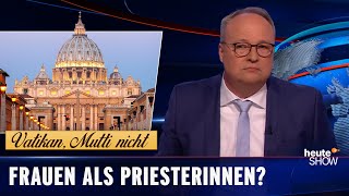 Ist die katholische Kirche endlich bereit für Reformen  heuteshow vom 17032023 [upl. by Annaid]