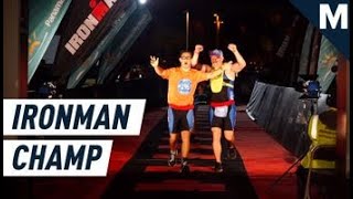 Chris Nikic Makes History As First Athlete with Down Syndrome To Complete Ironman  Mashable [upl. by Cobb]