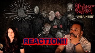 Slipknot Unsainted Reaction [upl. by Notaek]