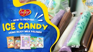 How to Prepare Ice Candy using our inJoy Milk Palamig Powders  inJoy Philippines Official [upl. by Argela]