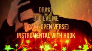 Lil Wayne  Believe Me Drake Open Verse  Instrumental With Hook [upl. by Legnaleugim]