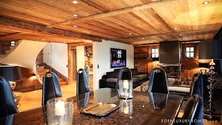 Chalet EDGE  Megève  Eden Luxury Homes [upl. by Nayllij]