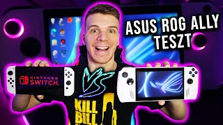 A LEGJOBB KÉZIKONZOL 300000 FTÉRT  ASUS ROG ALLY TESZT🔥 [upl. by Ttenrag]