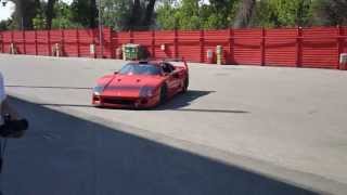 Ferrari F40 drifting Imola [upl. by Naivad]