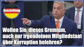 Wollen Sie dieses Gremium auch nur irgendeinen Mitgliedstaat über Korruption belehren [upl. by Chuipek293]