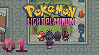 Lets Play Pokemon Light Platinum Part 1  The Journey Begins [upl. by Attenrad]