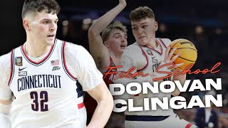 Donovan Clingans Offense  Film School  2024 NBA Draft [upl. by Ttehr]