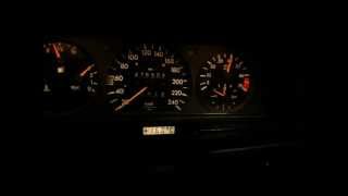 Mercedes W201 190E 26 M103 R6 Motorsound nach Autobahnfahrt [upl. by Mighell]