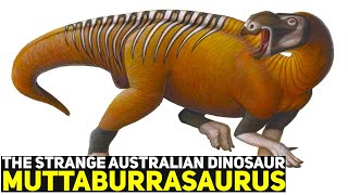 Australias Herbivorous Dinosaur The Strange Muttaburrasaurus [upl. by Hakaber]