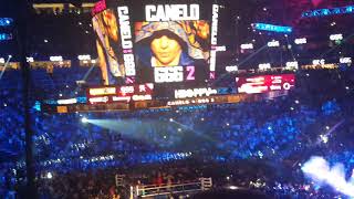 GGG entrance vs Canelo rematch TMobile Arena 9152018 [upl. by Eelame]