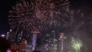 Singapore 2024 Fireworks [upl. by Eisyak]