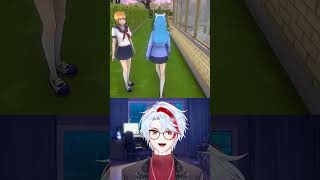 Aku Jadi Kak Windia Nata di Yandere Simulator shorts yanderesimulator sakuraschoolsimulator [upl. by Branch]