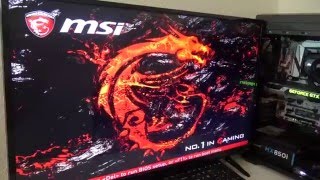 Como actualizar el BIOS MSI XPOWER TITANIUM [upl. by Aramo]