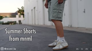 mnml summer shorts styling review Part 1 [upl. by Wattenberg]