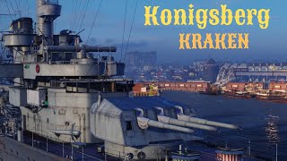 Konigsberg Cruiser  World of Warships Legends Console [upl. by Eitisahc83]