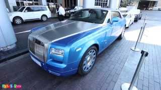 RollsRoyce Phantom Drophead Waterspeed Collection in Maggiore Blue [upl. by Irim]