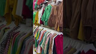 Clothing wholesale market in Guangzhou china 2024223 [upl. by Nalorac]