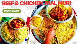 Jhal Muri Recipe  Spicy Masala Jhal Muri  Popular Bangladeshi Street Food [upl. by Renny]