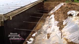 Installing GeoLock Wall Anchors at Wright City MO Earth Home [upl. by Steffen]