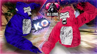 AL vs KO  AL Gets The Knockout Gorilla Tag Scrim [upl. by Chesnut]