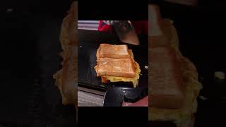 Myeongdong Fried Egg cheese toast master  Korean street food [upl. by Niessuh]