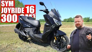 SYM Joyride 16 Nie wsiadaj bo zostawisz motocykl w garażu Test skutera i moja opinia [upl. by Susi]