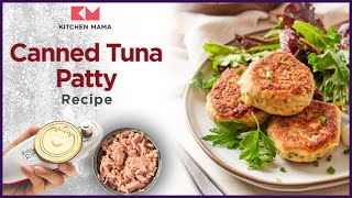 Canned Tuna Patty Recipe shorts [upl. by Eisaj]