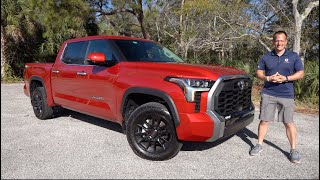 Is the 2022 Toyota Tundra Limited a BETTER truck to BUY than a Silverado RST [upl. by Gilmour561]