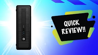 HP ProDesk G1 Desktop Review  Affordable HP Desktop PC [upl. by Eniluqcaj920]