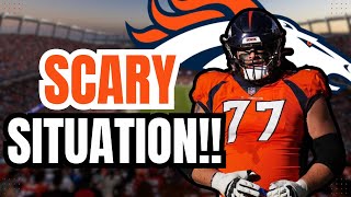 UPDATE Denver Broncos G Quinn Meinerz TAKEN TO HOSPITAL With Heart Issue vs Los Angeles Chargers [upl. by Llegna]