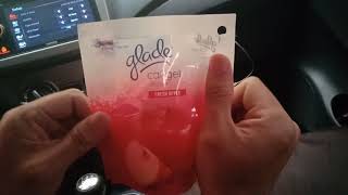 Glade car gel refill pack fresh apple [upl. by Ayekim243]