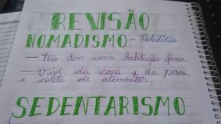 4° ANO  NOMADISMO E SEDENTARISMO [upl. by Gefen]