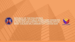 Procurement Livestream for DPWH Ilocos Sur 2nd DEO on October 22 2024 [upl. by Enovad932]