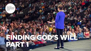 Finding Gods Will  Pt 1  Joyce Meyer  Enjoying Everyday Life [upl. by Revart]