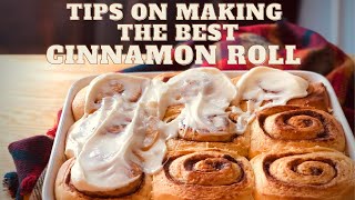 Tips On Making THE BEST CINNAMON ROLLS  Shared By A Professional Baker [upl. by Rasecoiluj]